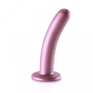 Smooth Silicone G-Spot Dildo - 6&#039;&#039; / 14,5 cm