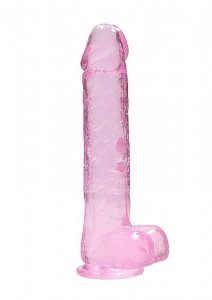 9&quot;&quot; / 23 cm Realistic Dildo With Balls - Pink