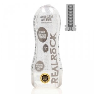 Easy Rider - Textured Masturbator - Transparent
