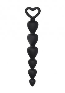 Silicone Anal Beads - Black
