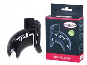 MALESATION Chastity Cage black