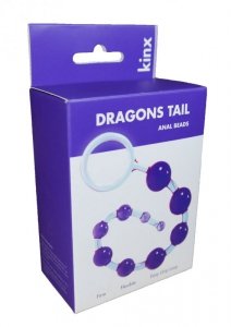 Plug/kulki- Me You Us Dragonz Tail Anal Beads Violet