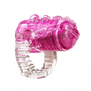 Pierścień-Vibrating sleeve for tongue Rings Teaser Pink