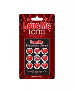 Love Me Lotto – 12 unique tickets