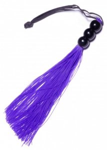 Silicone Whip Purple 10&quot; - Fetish Boss Series