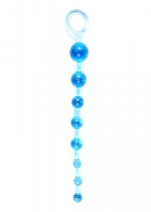 Plug/kulki-Jelly Anal 10 Beads Blue