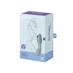 Vibrator - Curvy Trinity 3 (Blue Grey)