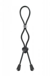 Adjustable double loop cockring