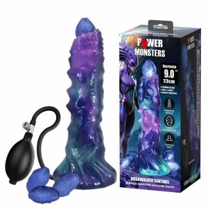 Power Monsters DuskWalker Sentinel – 23 cm Rippled Monster Silicone Dildo