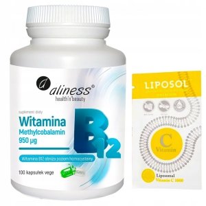 Witamina B12 Methylcobalamin 950µg x 100 kaps VEGE