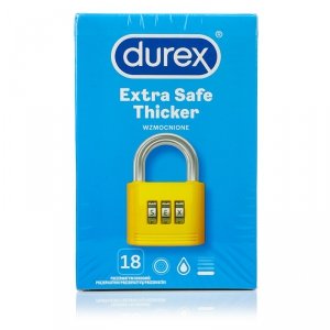Prezerwatywy Durex Extra Safe 18 sztuk