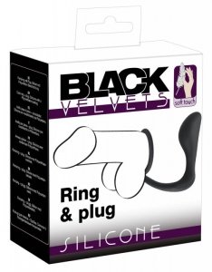 Black Velvets Pierścień + korek