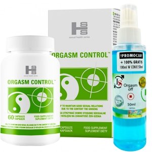 Orgasm control 60 kaps Suplement opóźniający wytrysk