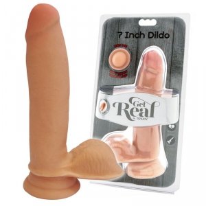 Penis na przyssawce 7 inch