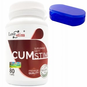 CUMSTIM mocny wytrysk zdrowa sperma lepszy smak 80kaps