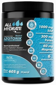 IZOTONIK Neutral 745g WĘGLOWODANY ELEKTROLITY dla SPORTOWCÓW | ALINESS