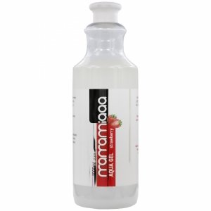 GĘSTY WODNY ŻEL NAWILŻAJĄCY LUBRYKANT WAGINALNO ANALNY 1000 ML TRUSKAWKA