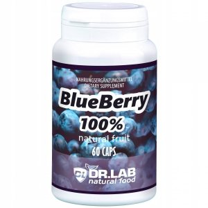 KETONY Blueberry borówka 100% bez wypełniaczy 60kap
