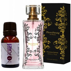 Pherostrong Perfumy podniecające mężczyzn +feromony 50ml DAMSKIE