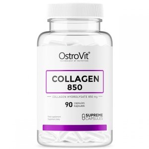 OstroVit Kolagen 850 90 caps SKÓRA WŁOSY PAZNOKCIE