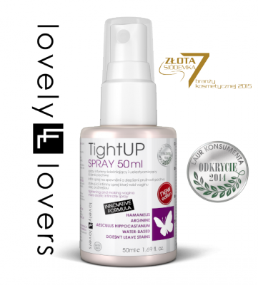 TIGHTUP 50ml MOCNY SPRAY OBKURCZAJĄCY POCHWĘ 