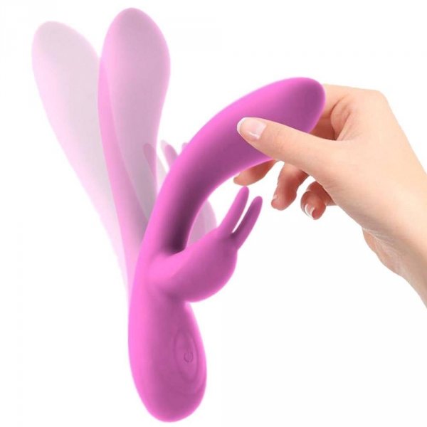 Mauve Pink wibrator króliczek