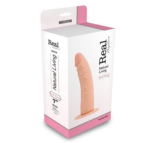 Dildo-FALLO REALISTICO REAL RAPTURE FLESH 7&quot;