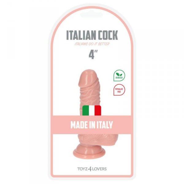 Dildo-Italian Cock 4&quot;&quot;Flesh