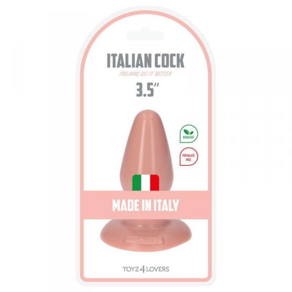 Plug-Italian Cock 3,5&quot;&quot;Flash