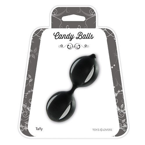 Kulki-CANDY BALLS TAFFY BLACK