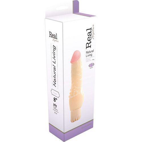 Wibrator-REALISTIC VIBRATOR REAL RAPTURE UPSET JELLY FLESH 8&quot;&quot;&quot;&quot;&quot;&quot;&quot;&quot;&quot;&quot;&quot;&q