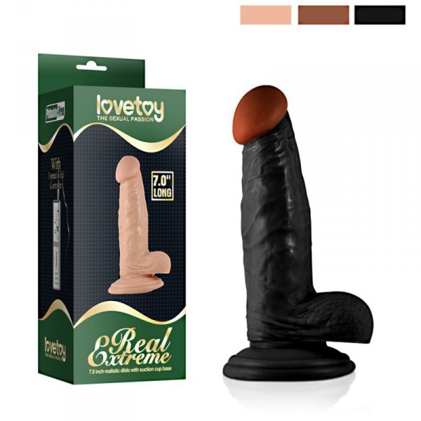7&quot;&quot; Real Extreme Dildo Flesh
