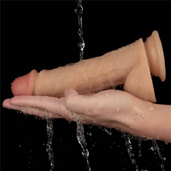 8&#039;&#039; Vibrating Power Basics Cock