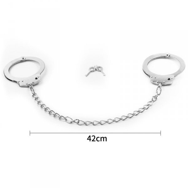 Fetish Pleasure Metal Leg Cuffs