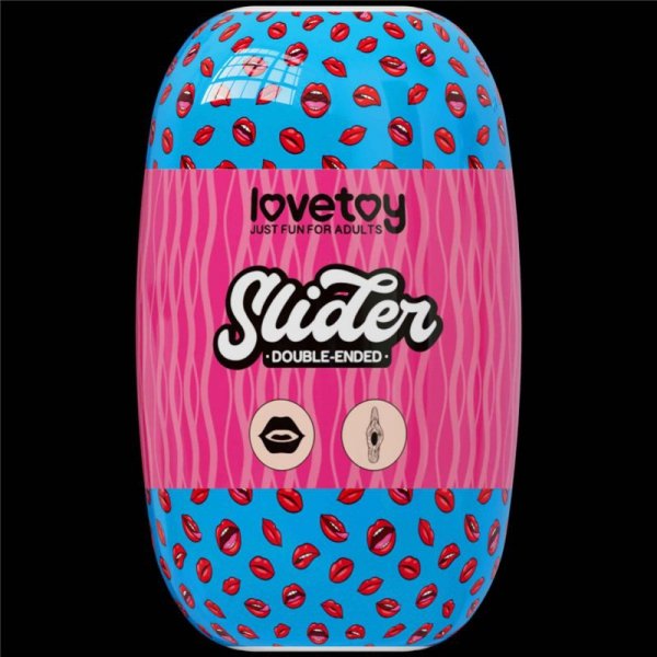 Slider Double-Ended Masturbator Mouth and Vagina