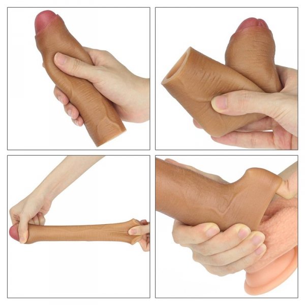 Add 1&quot;&quot; Revolutionary Silicone Nature Extender Uncircumcised