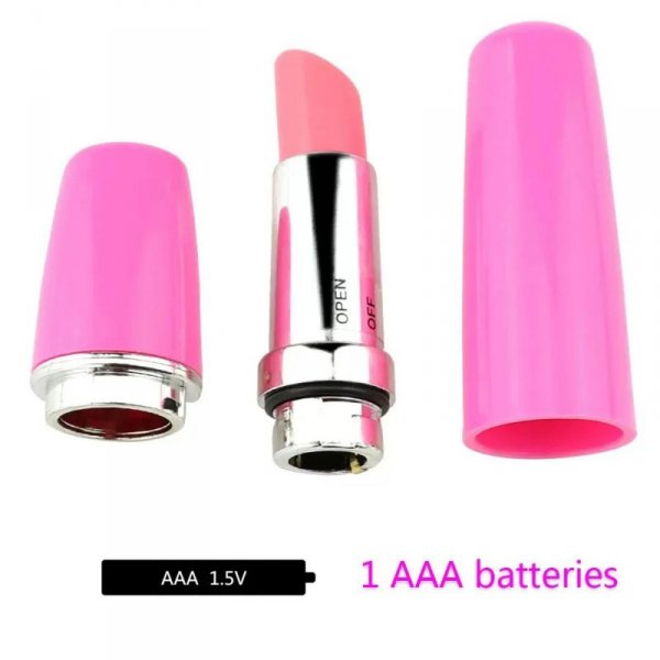 Lipstick Vibe - Discreet red lipstick vibrator red