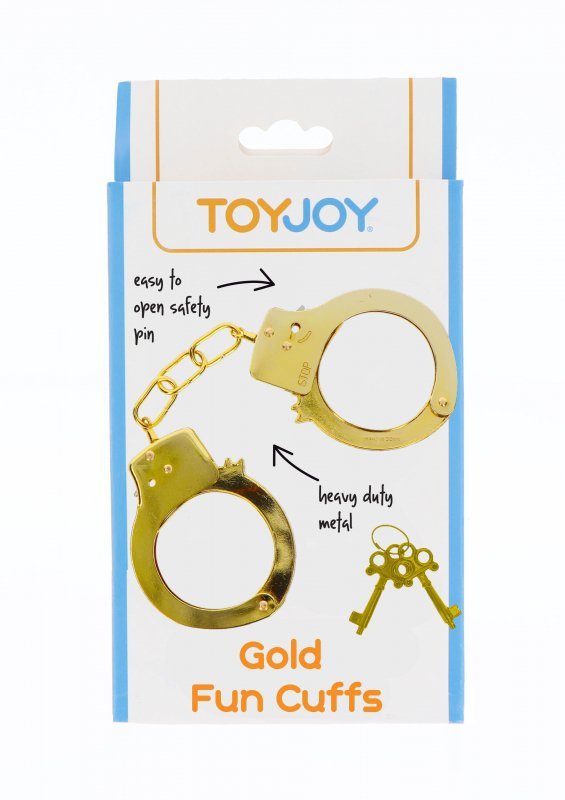 Metal Handcuffs Gold