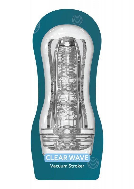 Clear Wave Vacuum Stroker