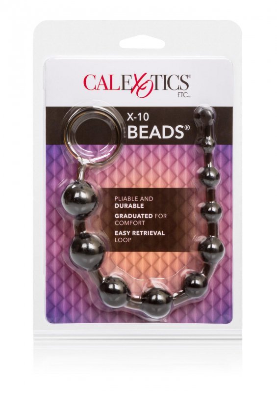 Plug/kulki-X-10 BEADS BLACK