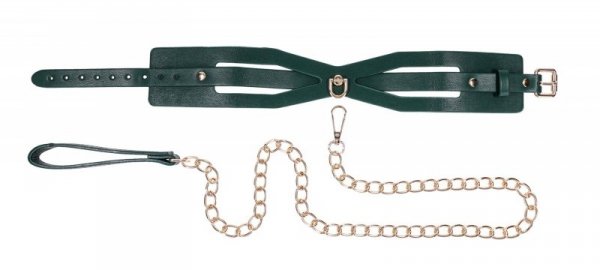 Cutout Collar And Leash