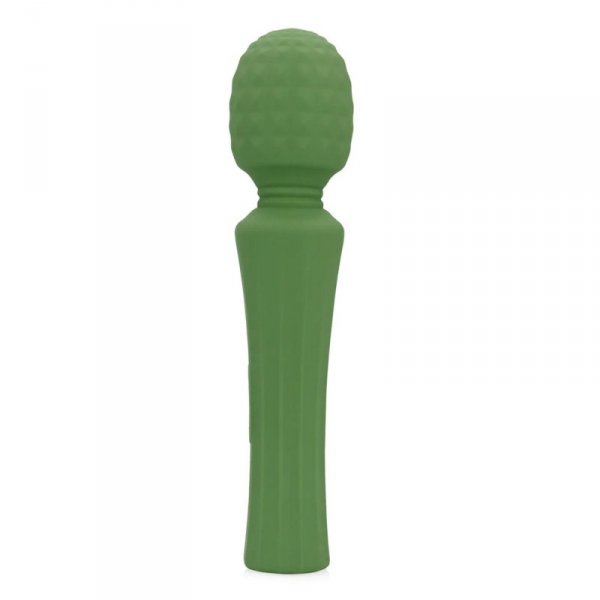 Powerful Wand Vibrator Massager with Still Handle - Green Mumba