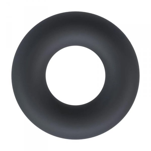 Liquid Silicone Cockring - M - Black