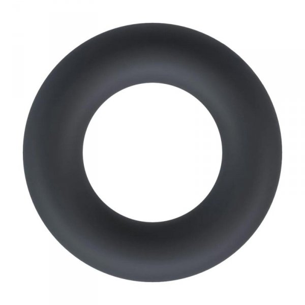 Liquid Silicone Cockring - L - Black