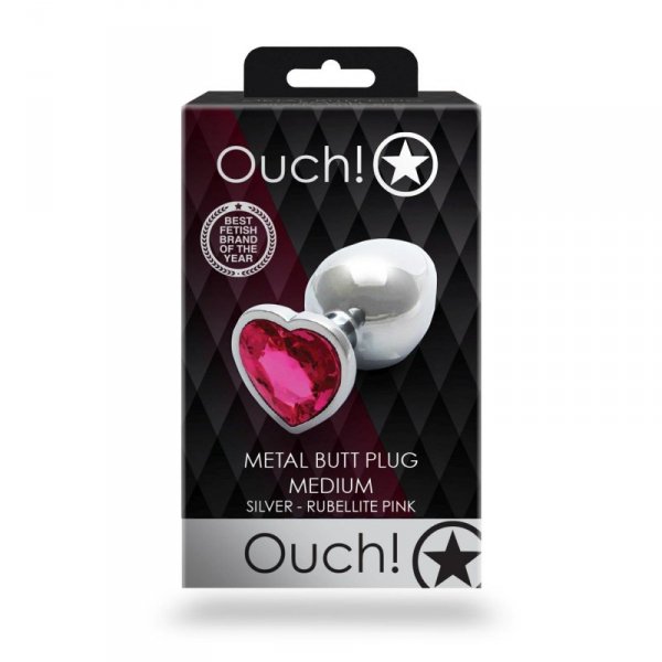 Heart Gem Butt Plug - Medium