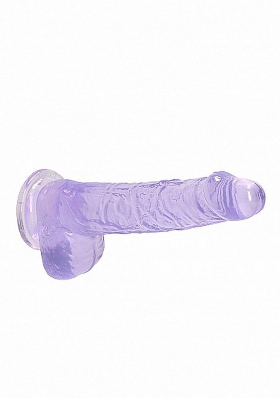 6&quot;&quot; / 15 cm Realistic Dildo With Balls - Purple