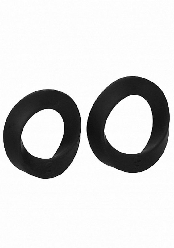 NO. 86 - Cock Ring Set - Black