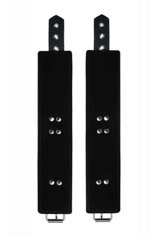 Anonymo handcuffs, PU leather, print, 27 cm