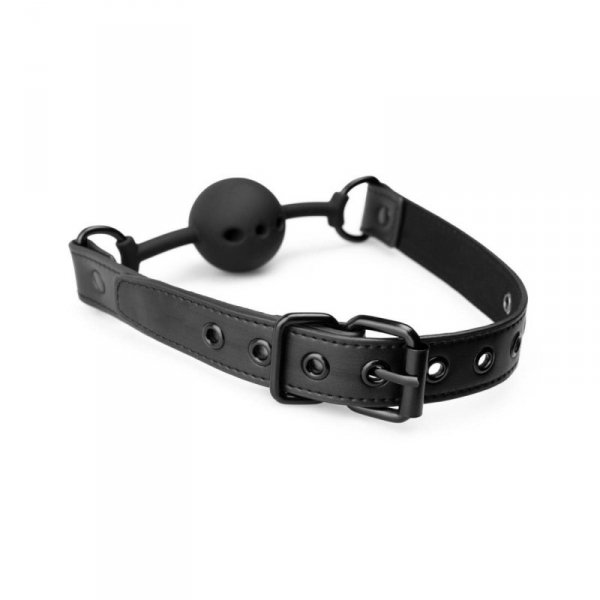 Bedroom Fantasies - Breathable Silicone Ball Gag Black