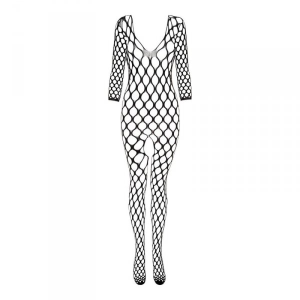 Fishnet Catsuit Safiya- Black